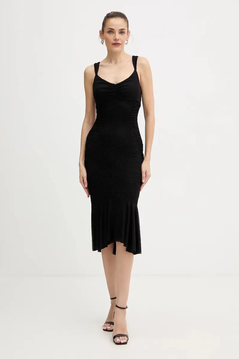 vestito CAITLYN colore nero W5BK17 KB7V2