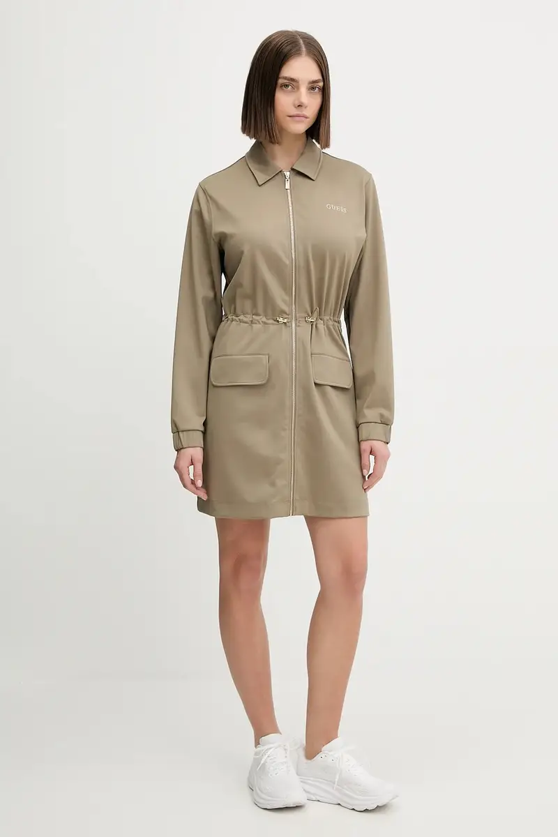 vestito CARLA colore verde V5YK04 KCX42 miniatura 2