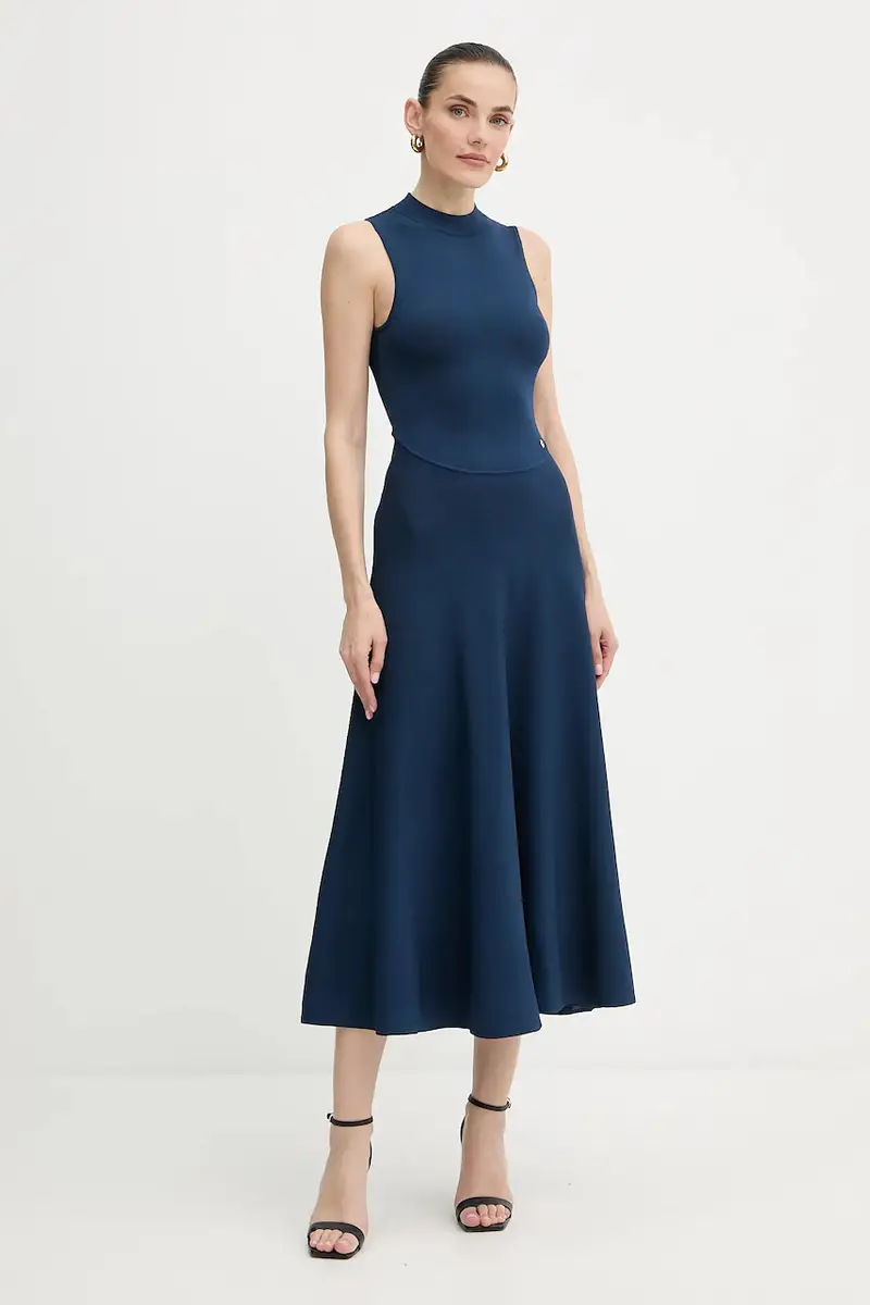 vestito CASSANDRA colore blu W5YK0S Z0241 miniatura 2