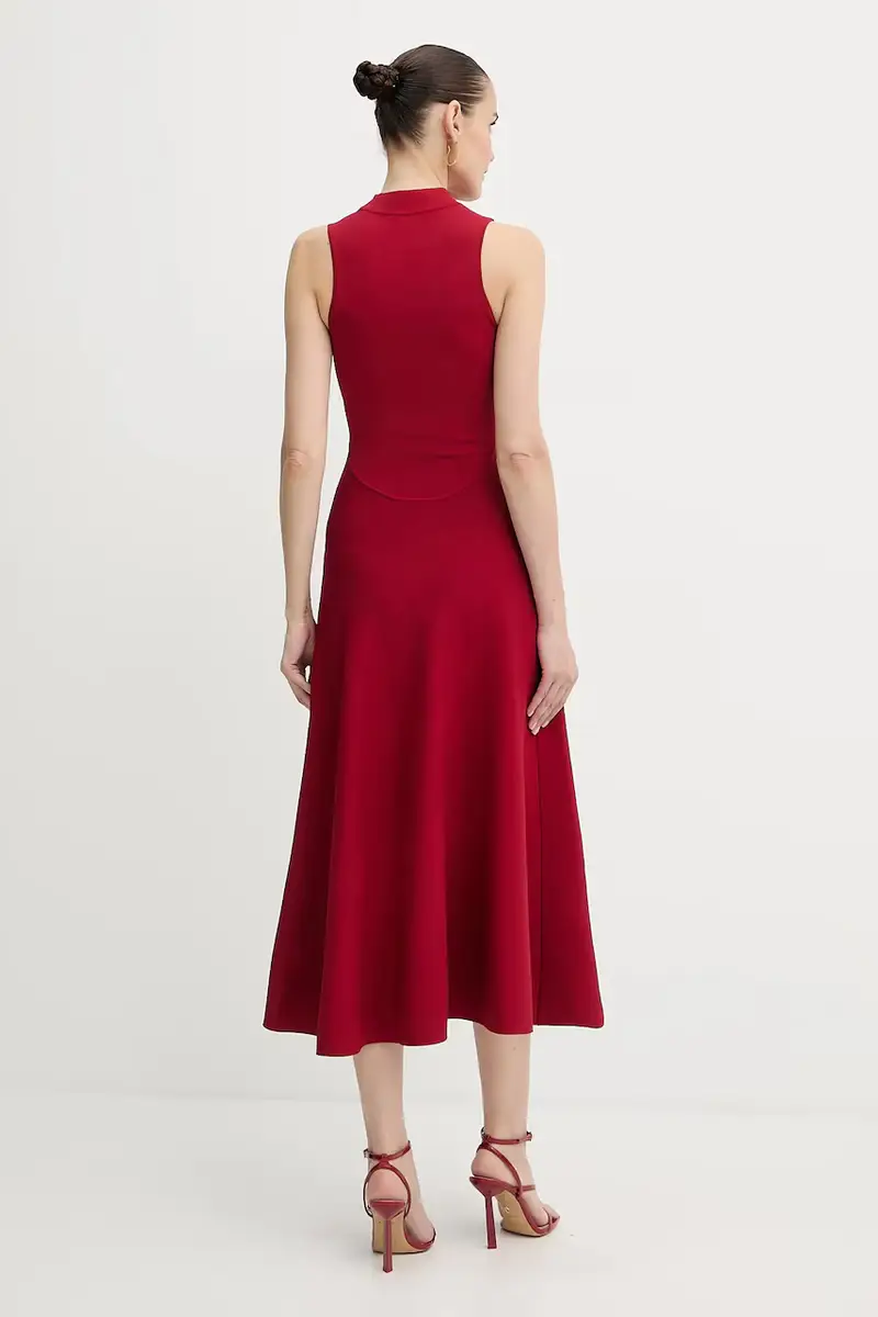 vestito CASSANDRA colore rosso W5YK0S Z0241 miniatura 3