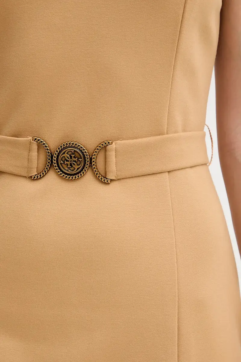 vestito CHRISSY colore beige W5BK21 KCMU2 miniatura 5