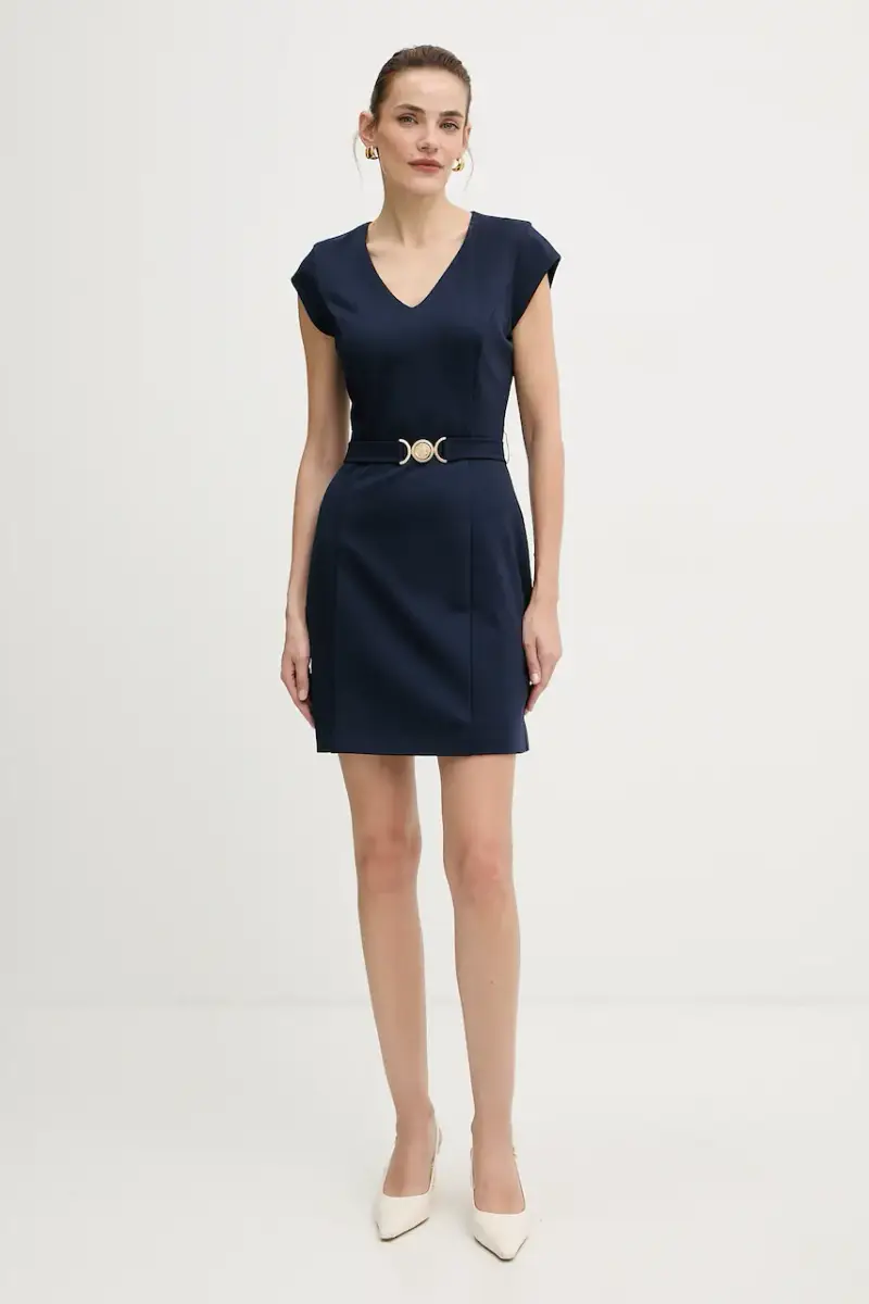 vestito CHRISSY colore blu navy W5BK21 KCMU2 miniatura 2