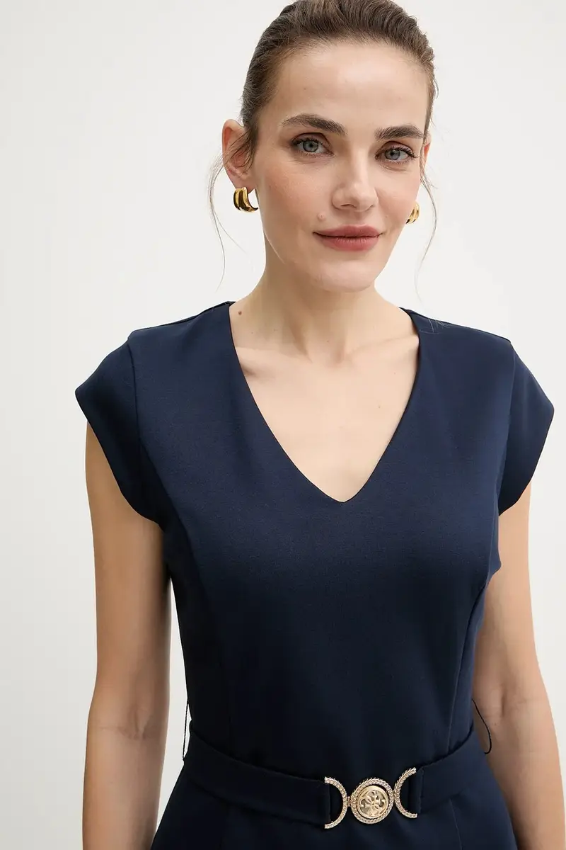 vestito CHRISSY colore blu navy W5BK21 KCMU2 miniatura 4