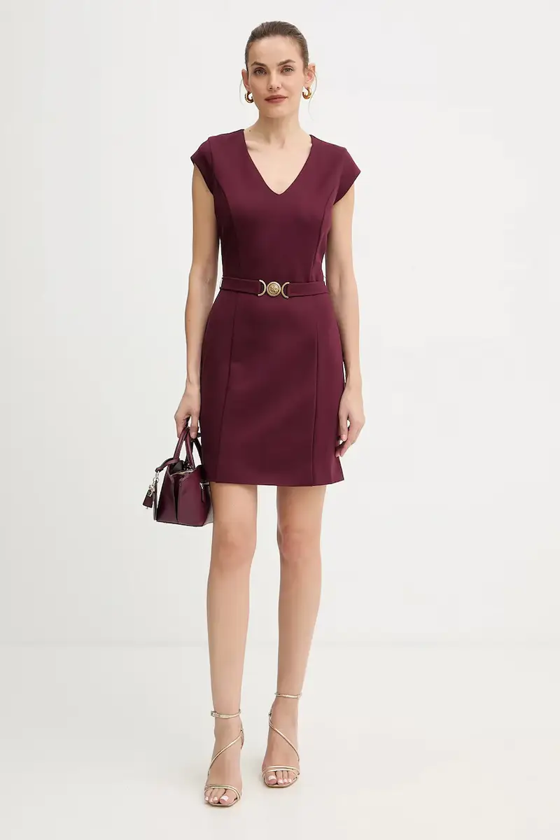 vestito CHRISSY colore granata W5BK21 KCMU2 miniatura 2