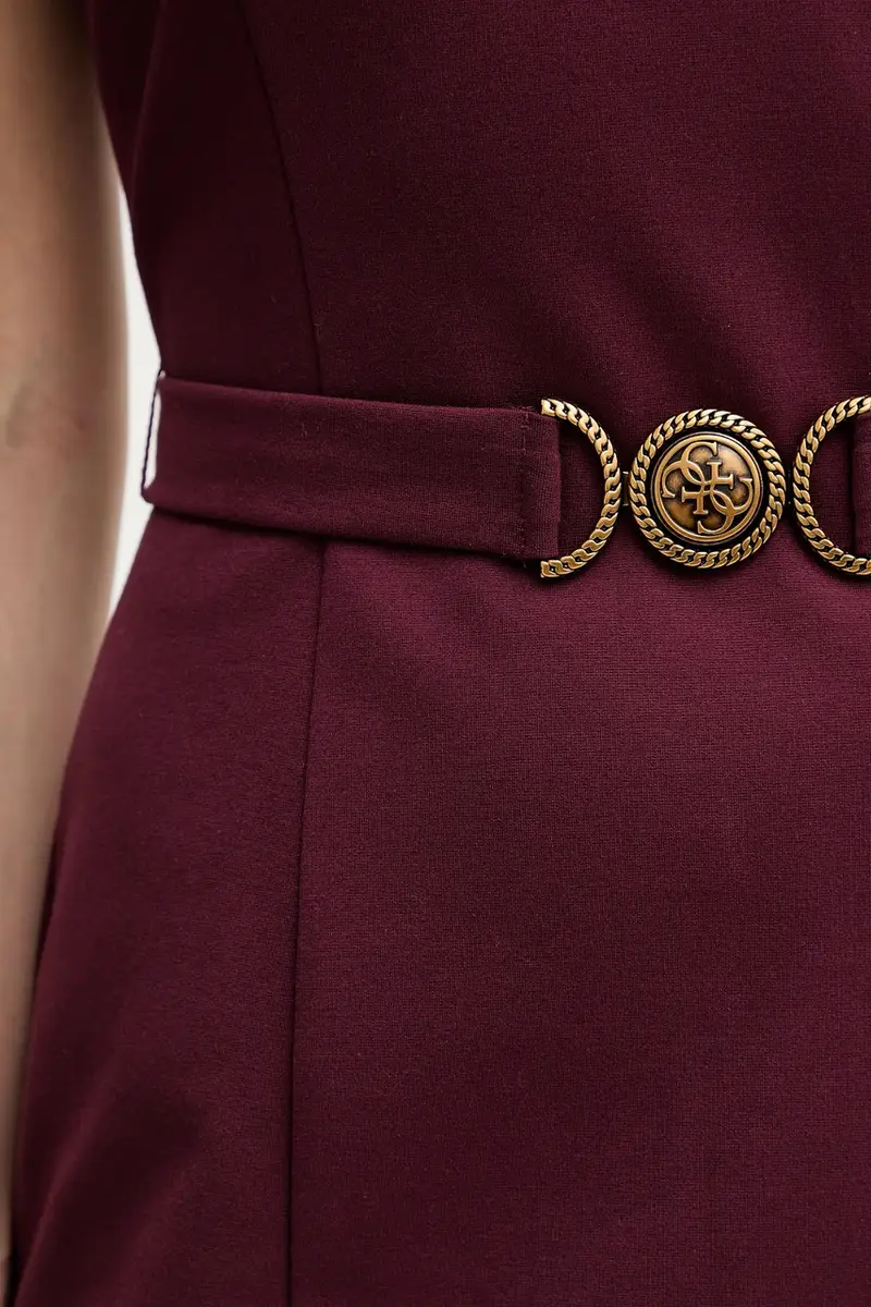 vestito CHRISSY colore granata W5BK21 KCMU2 miniatura 5