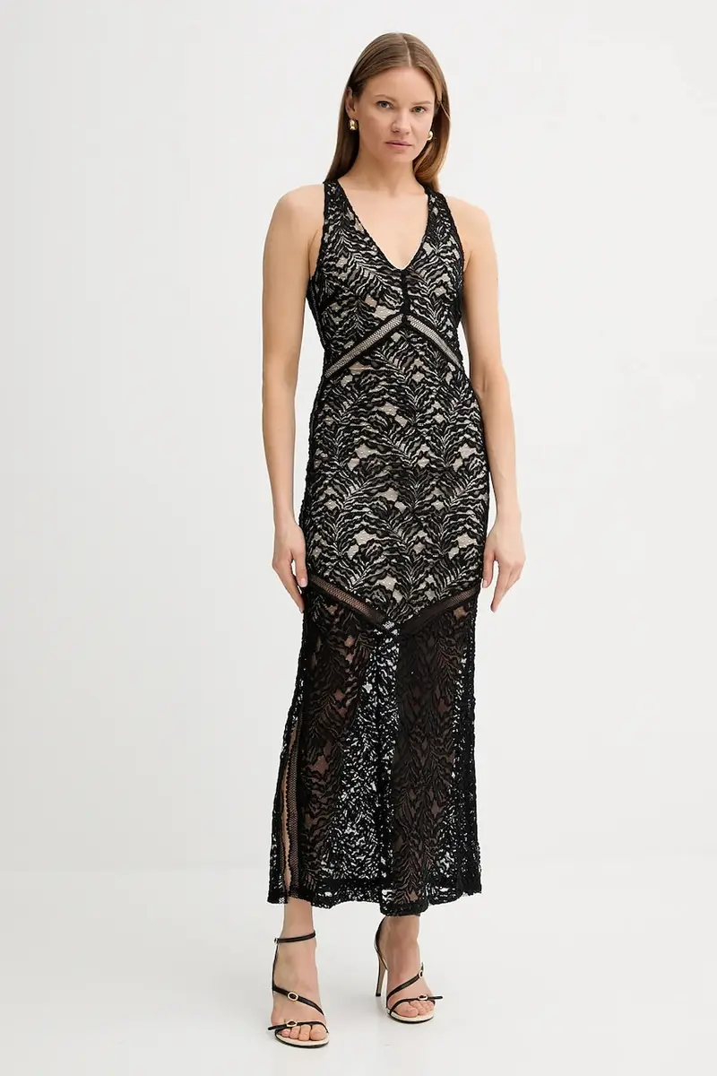 vestito CHRISTEL colore nero W5GK37 KCS90