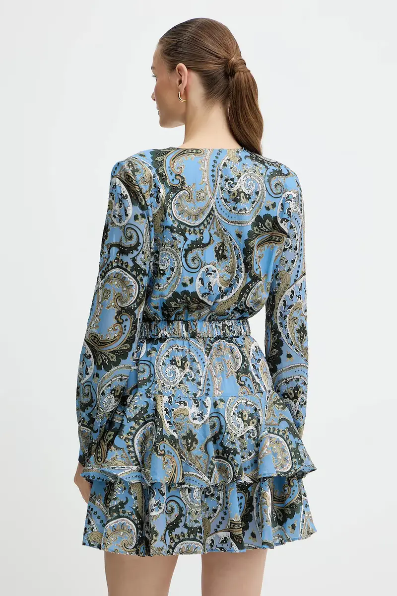 vestito CLARISSE colore blu W5BK53 W2770 miniatura 3