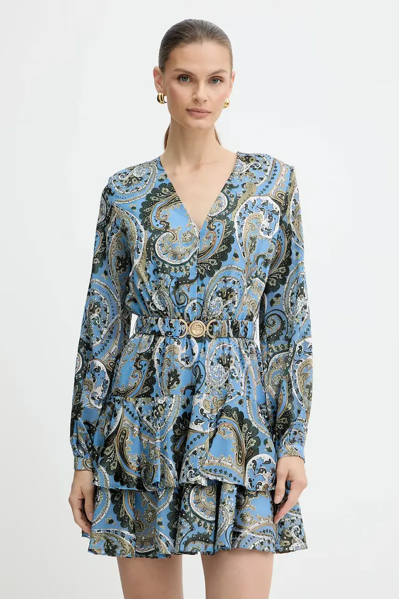 vestito CLARISSE colore blu W5BK53 W2770