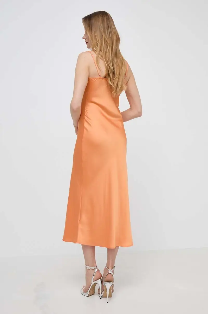 vestito colore arancione miniatura 2