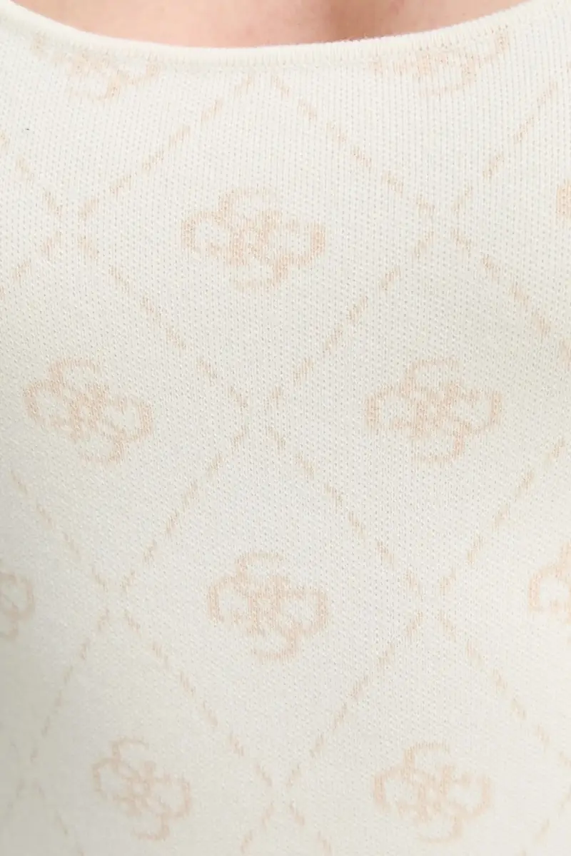 vestito con aggiunta di lana SARAH colore beige W4BK98 Z3JD2 miniatura 5