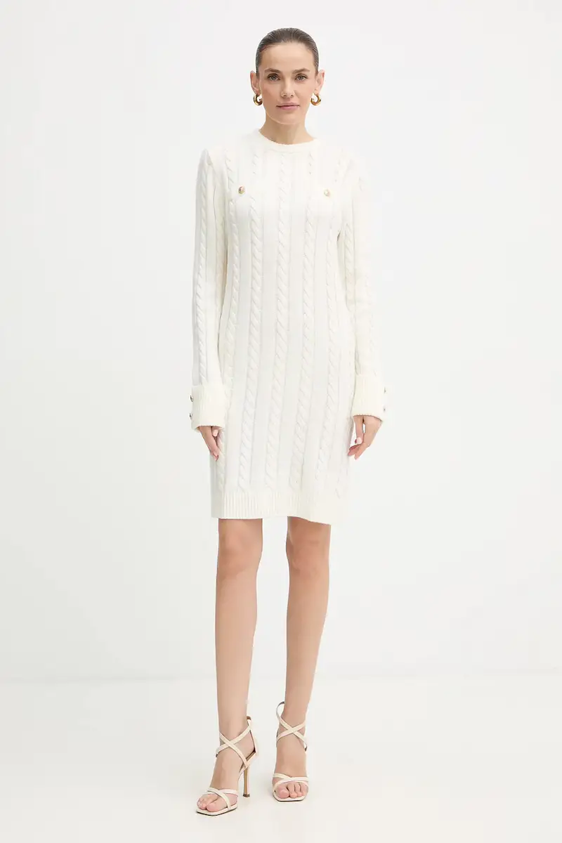 vestito con lana ELSA Beige miniatura 2