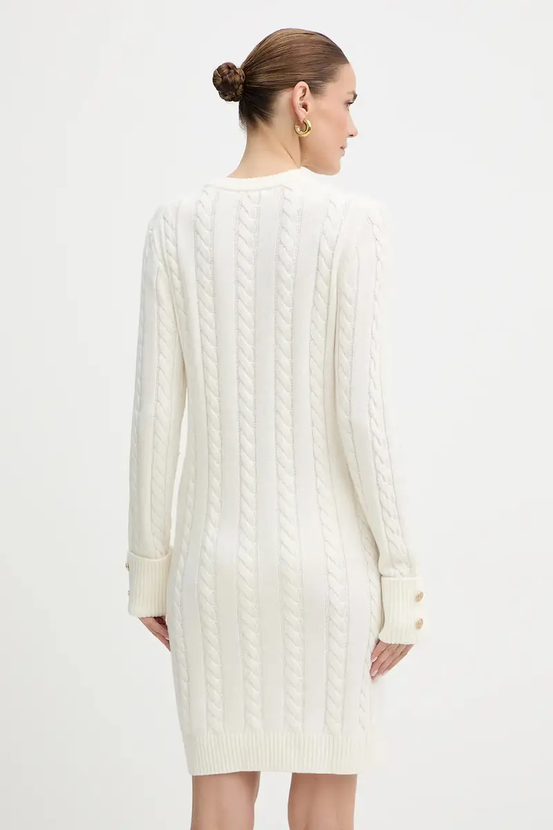 vestito con lana ELSA Beige miniatura 3