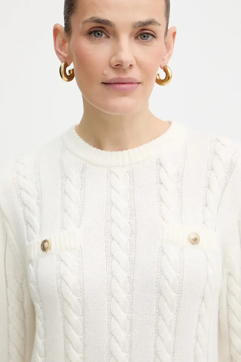 vestito con lana ELSA Beige miniatura 4