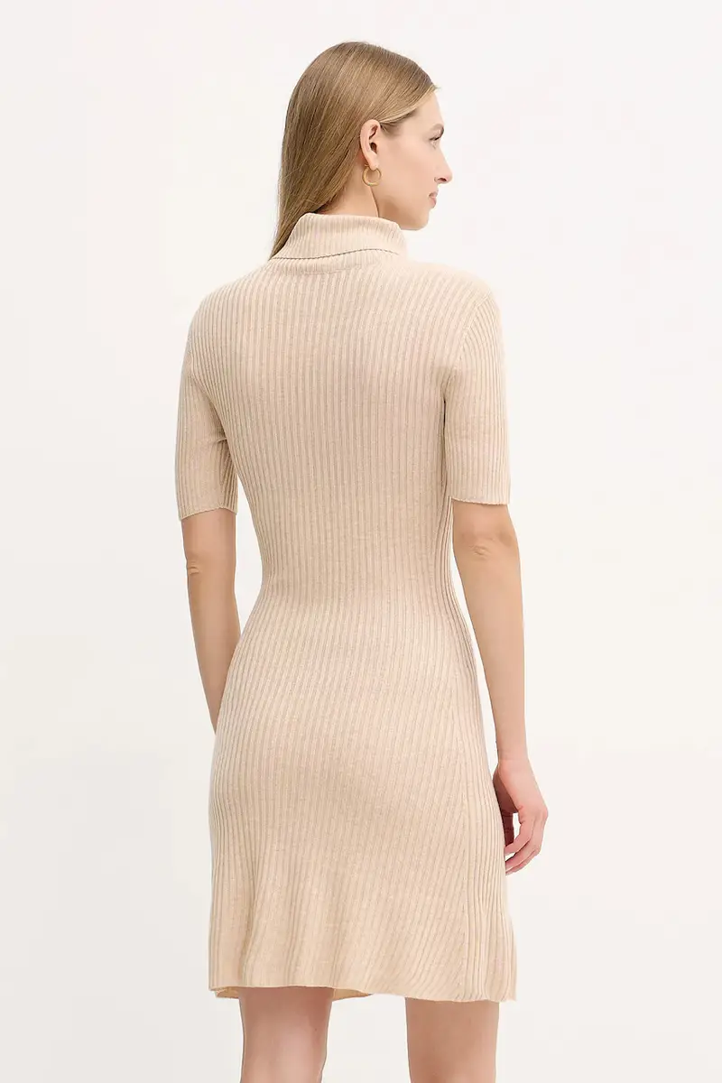 vestito con lana JULIA colore beige W5BK78 Z3OW2 miniatura 3