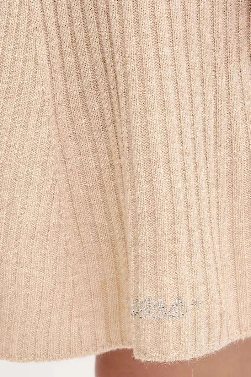 vestito con lana JULIA colore beige W5BK78 Z3OW2 miniatura 5