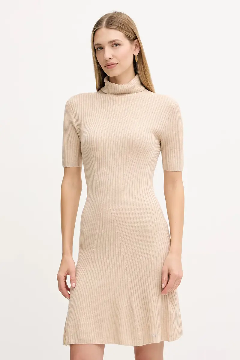 vestito con lana JULIA colore beige W5BK78 Z3OW2