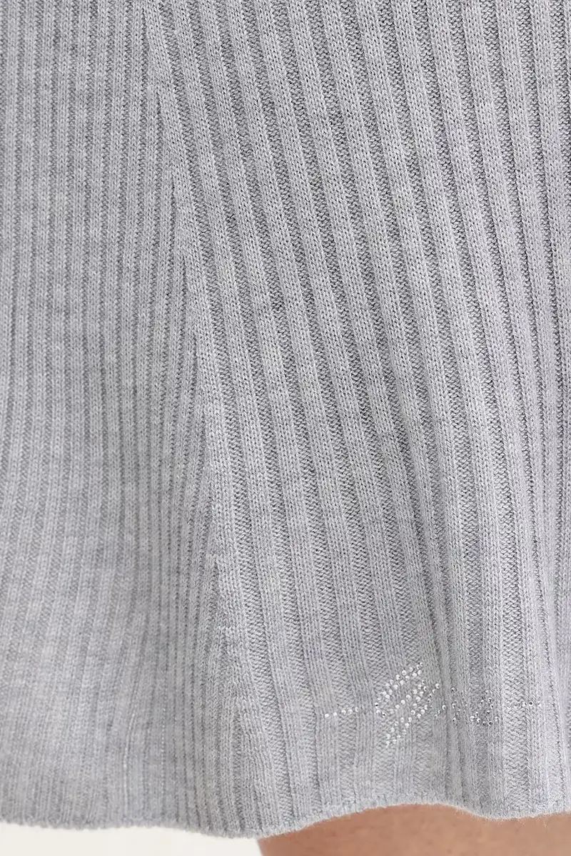 vestito con lana JULIA colore grigio W5BK78 Z3OW2 miniatura 5