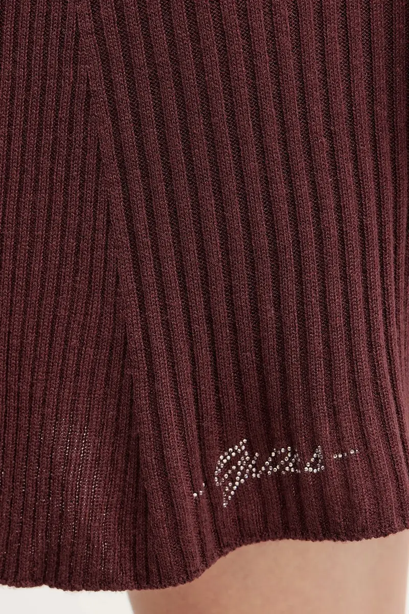 vestito con lana JULIA colore marrone W5BK78 Z3OW2 miniatura 5