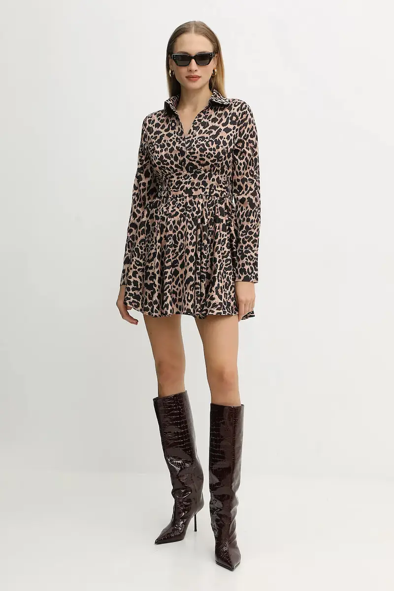 vestito CONCETTA colore beige W5YK00 WF1T2 miniatura 2