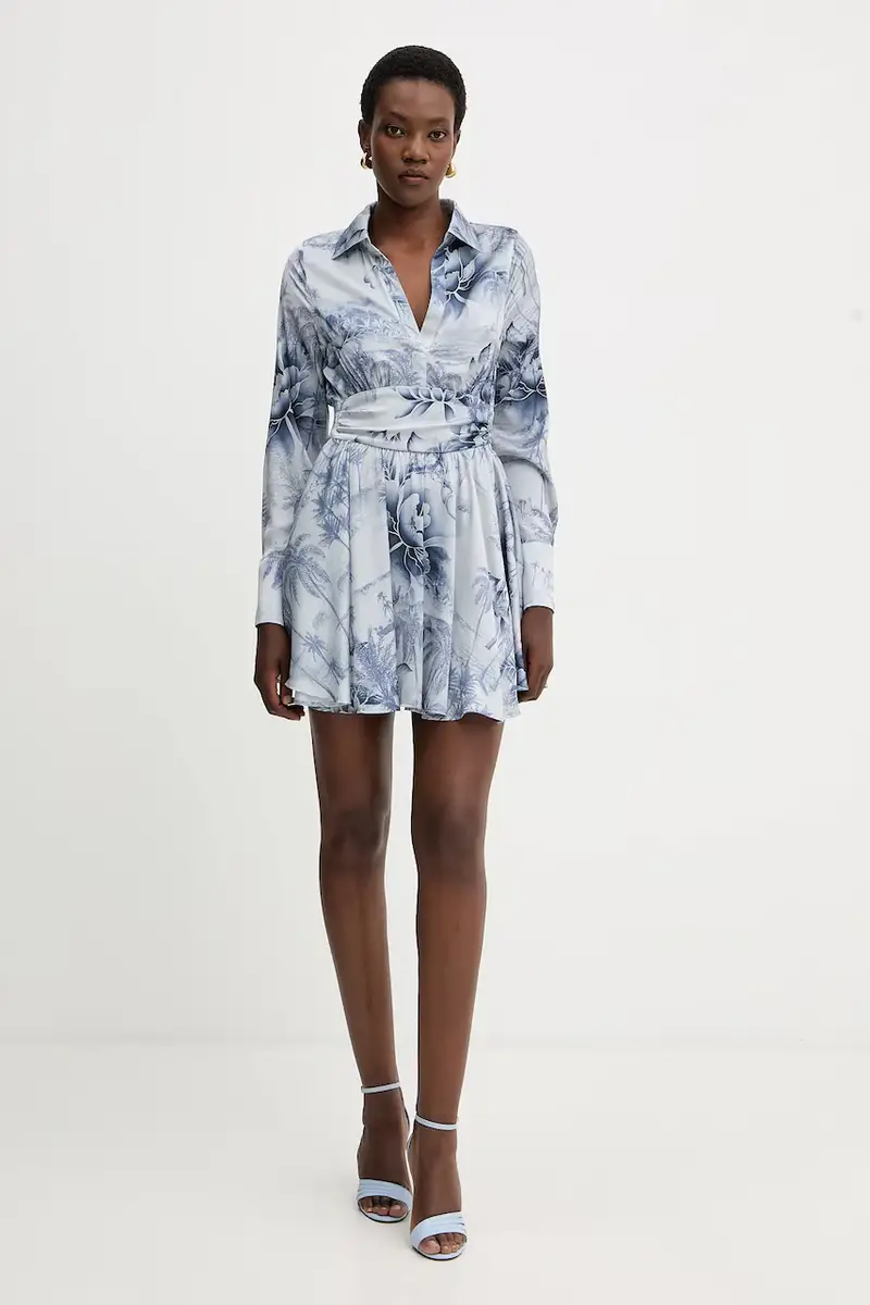 vestito CONCETTA colore blu W5YK00 WF1T2 miniatura 2