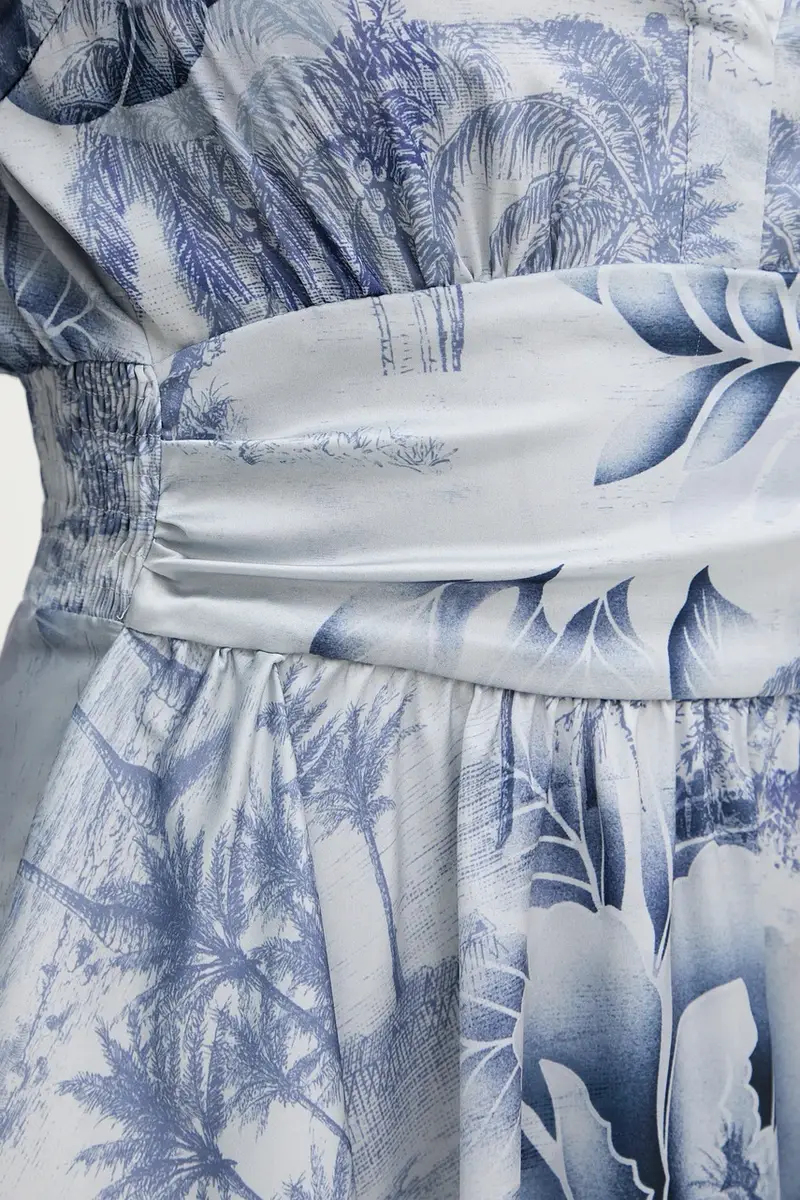 vestito CONCETTA colore blu W5YK00 WF1T2 miniatura 5