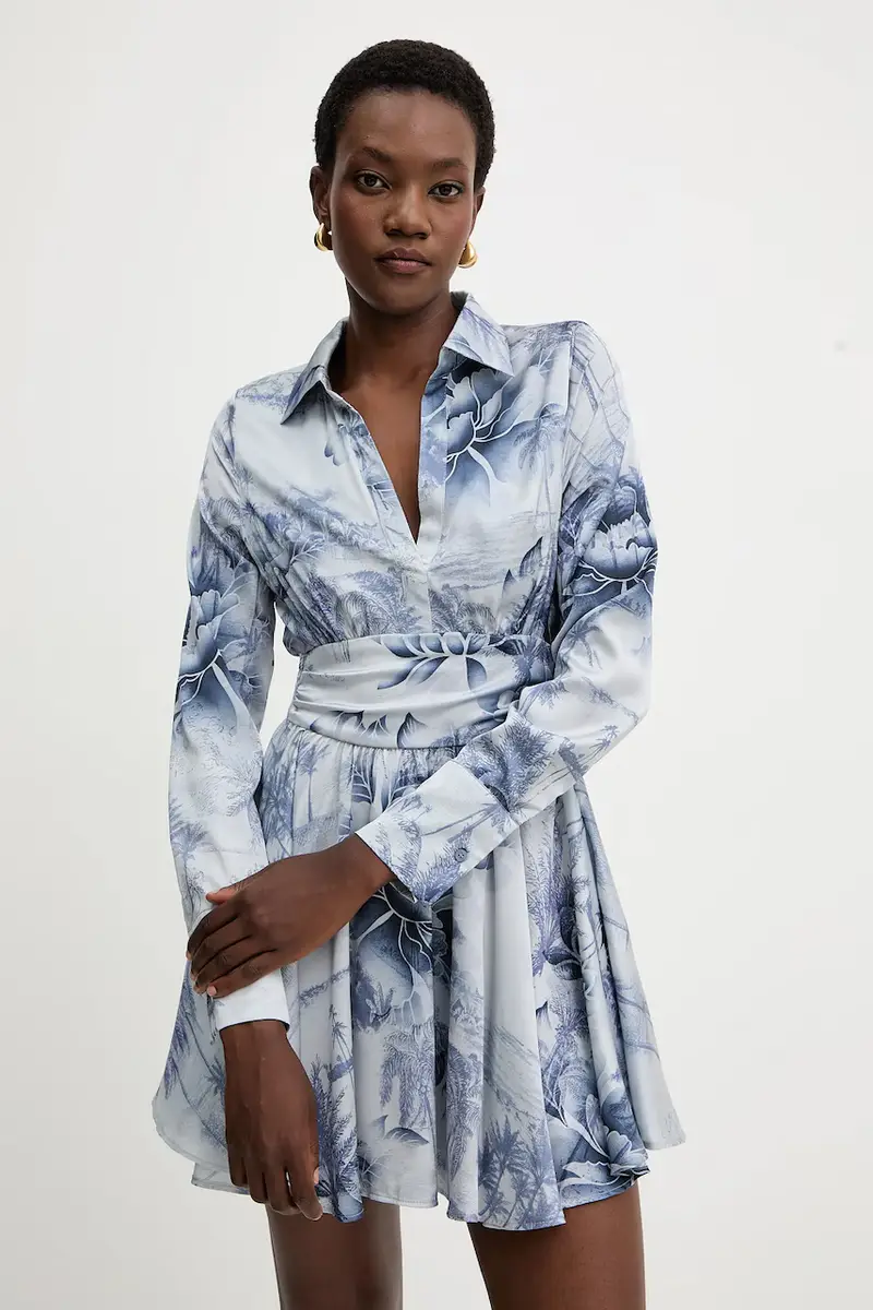 vestito CONCETTA colore blu W5YK00 WF1T2