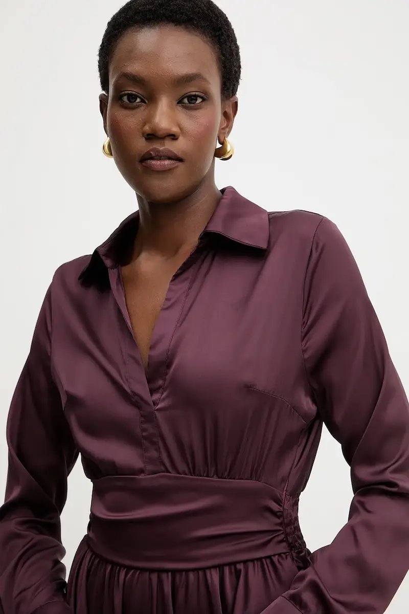 vestito CONCETTA colore granata W5YK00 WF1T2 miniatura 4