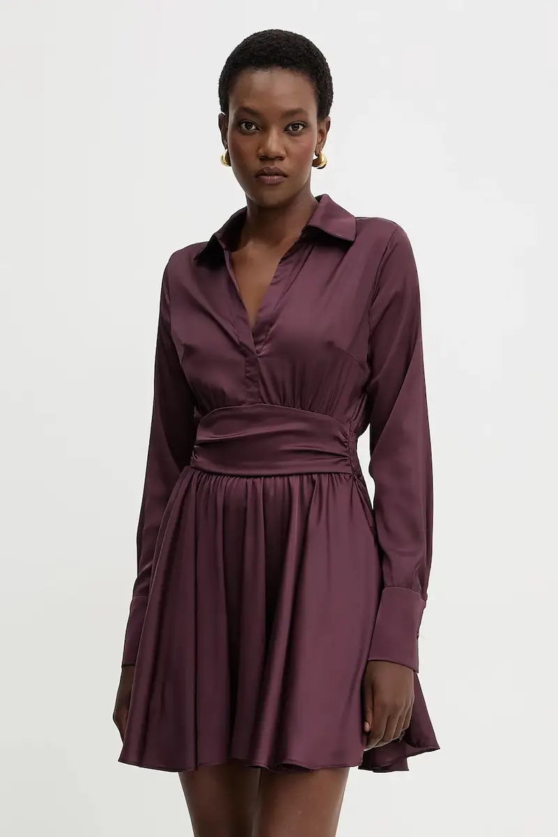 vestito CONCETTA colore granata W5YK00 WF1T2