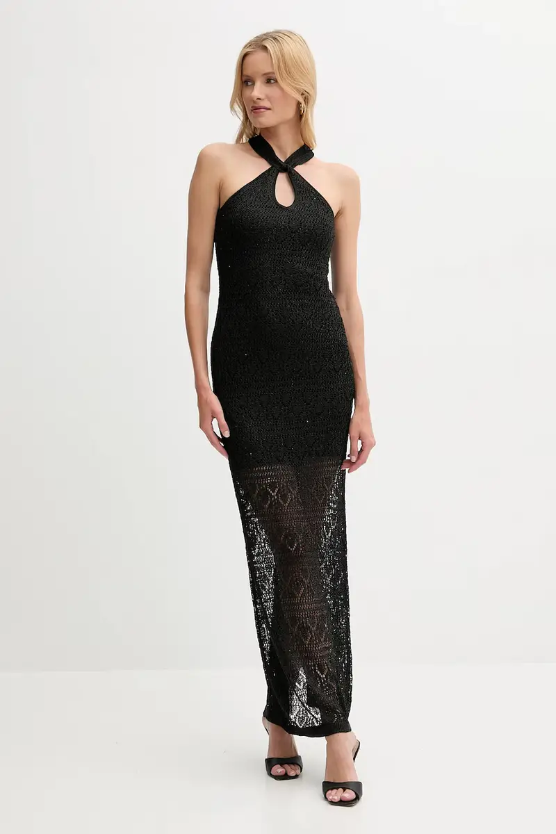 vestito CYNTHIA colore nero W5YK48 Z37G0 miniatura 3