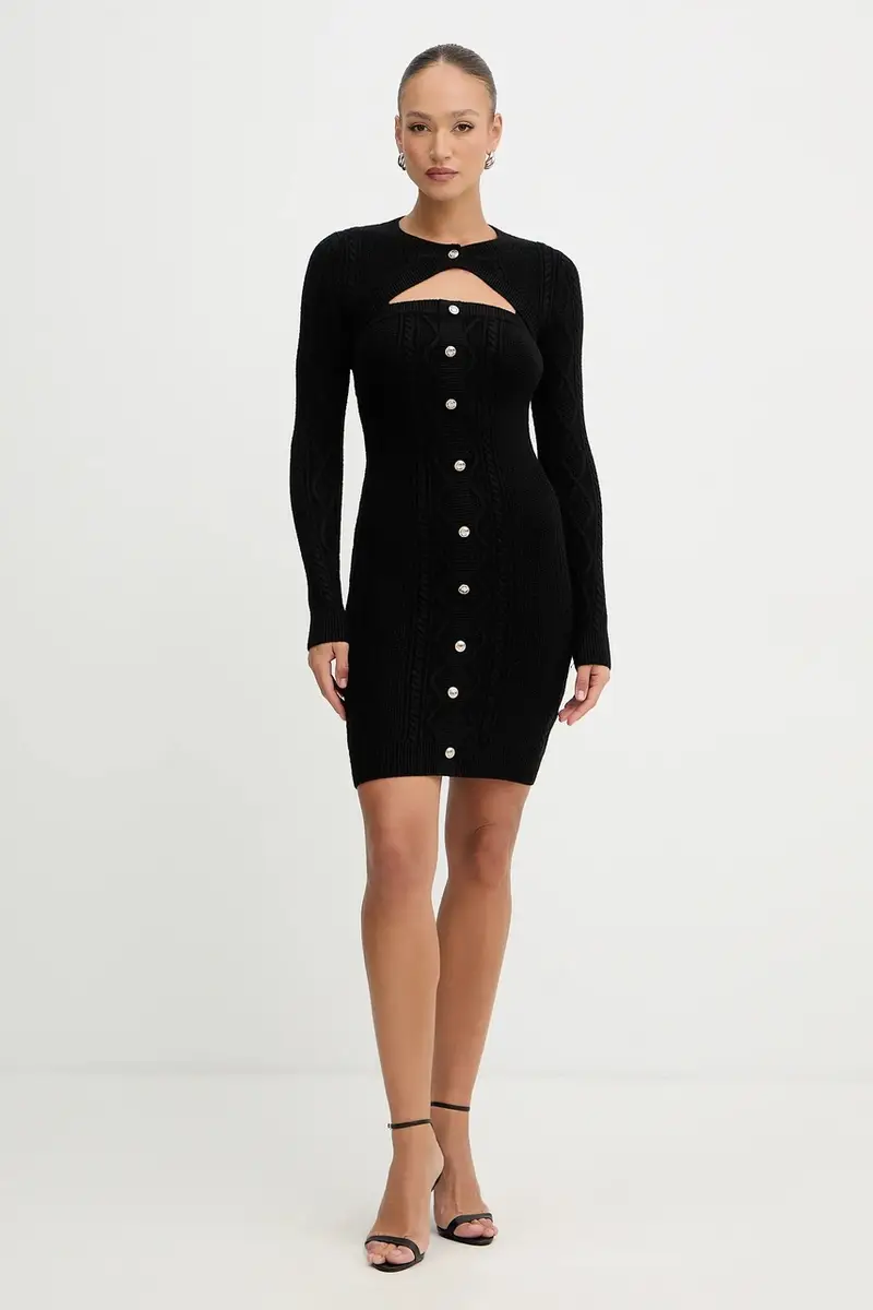 vestito DAPHNE Nero miniatura 3