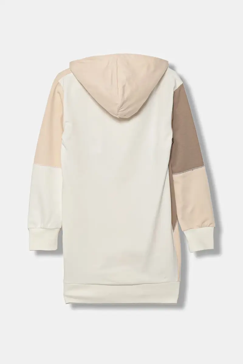 vestito di cotone bambina colore beige J5YK05 KA6R4 miniatura 2