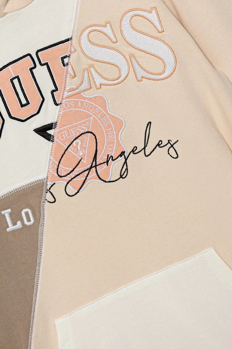 vestito di cotone bambina colore beige J5YK05 KA6R4 miniatura 3