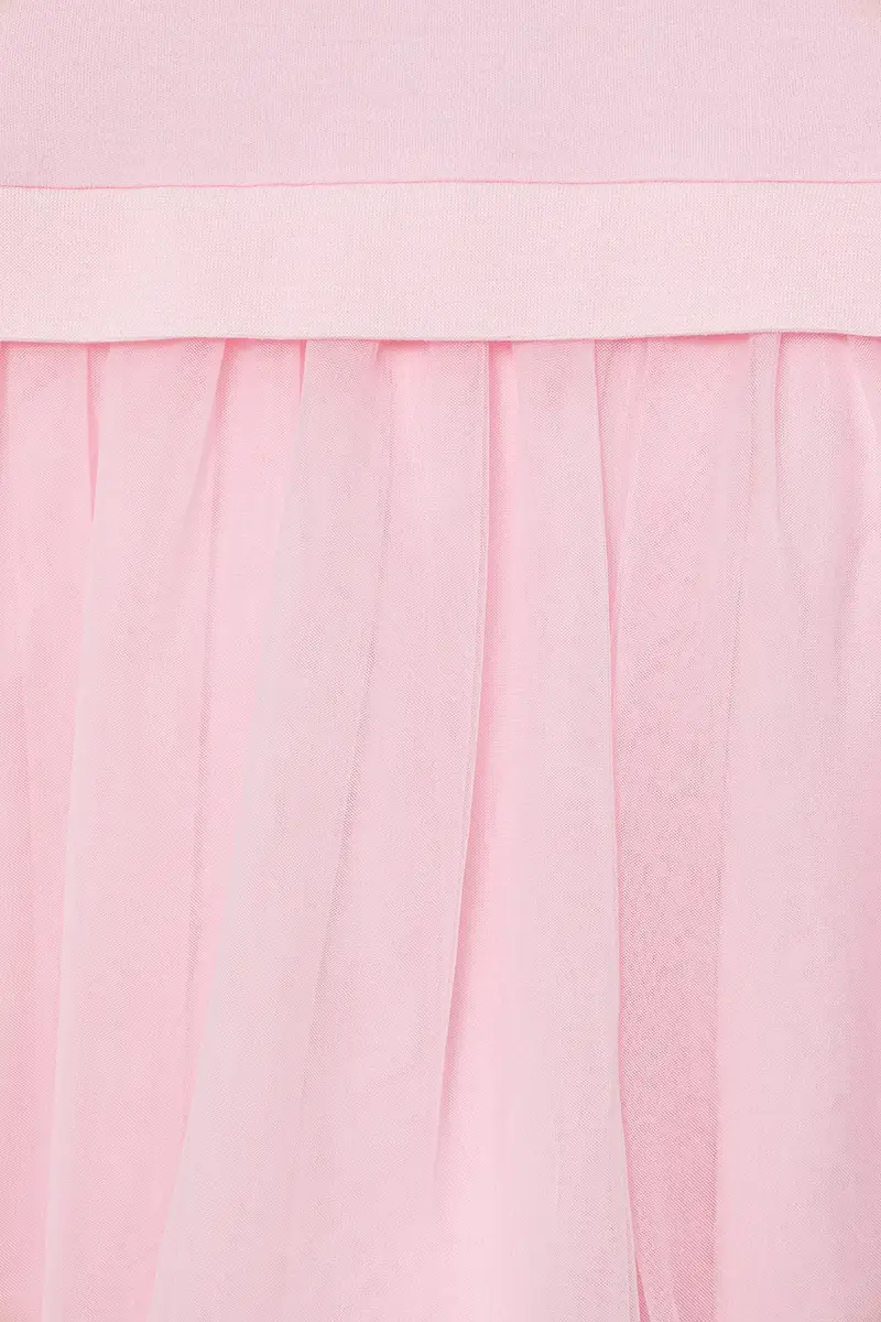 vestito di cotone bambina colore rosa K5YK01 KB8R0 miniatura 3