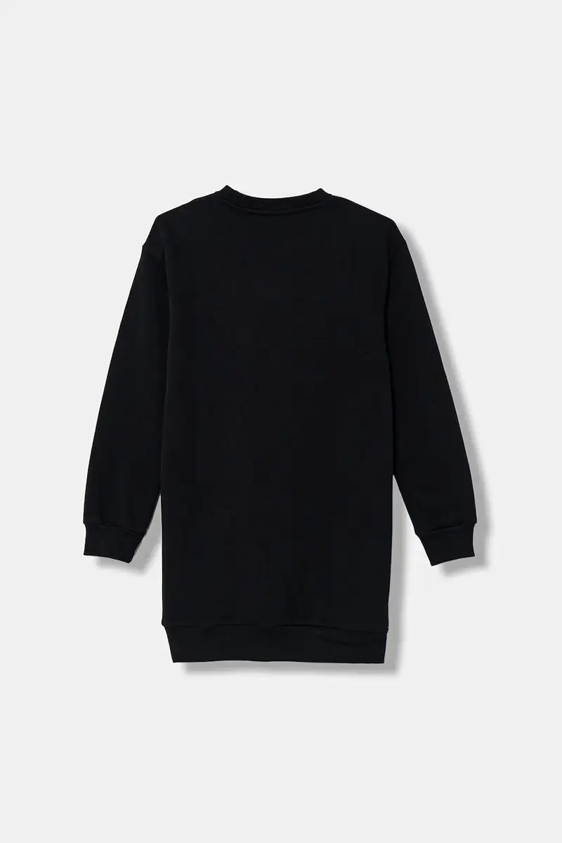 vestito di cotone bambina Nero miniatura 2