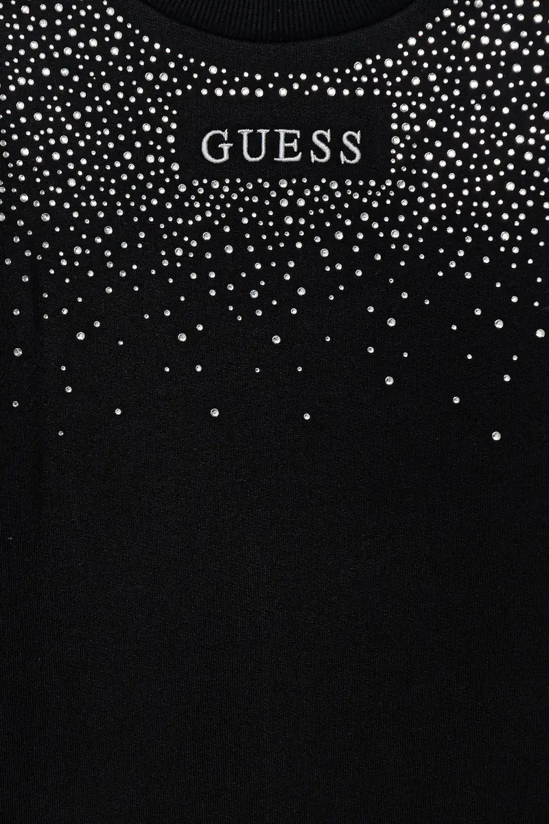 vestito di cotone bambina Nero miniatura 3