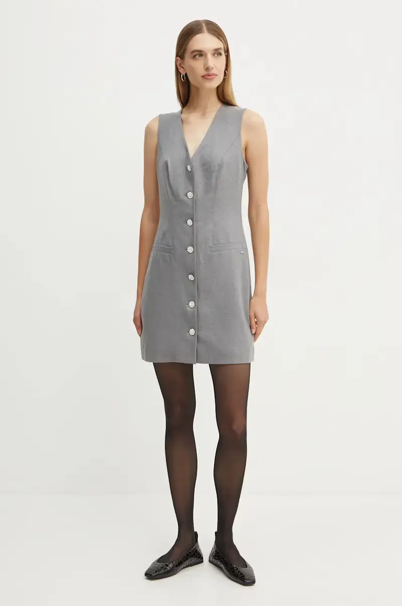 vestito DORIS colore grigio W4BK11 WGIF2