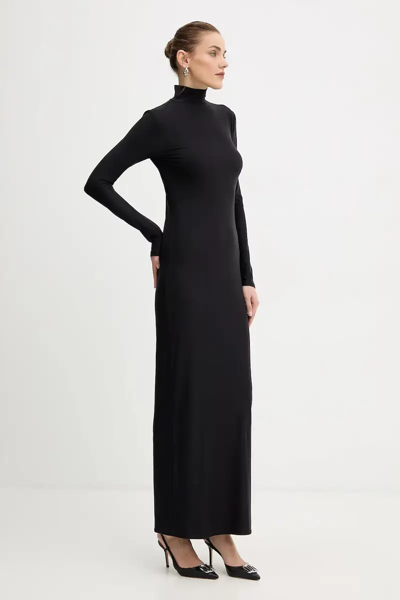 vestito EVELINE colore nero O5BK02 KCDE0 miniatura 2