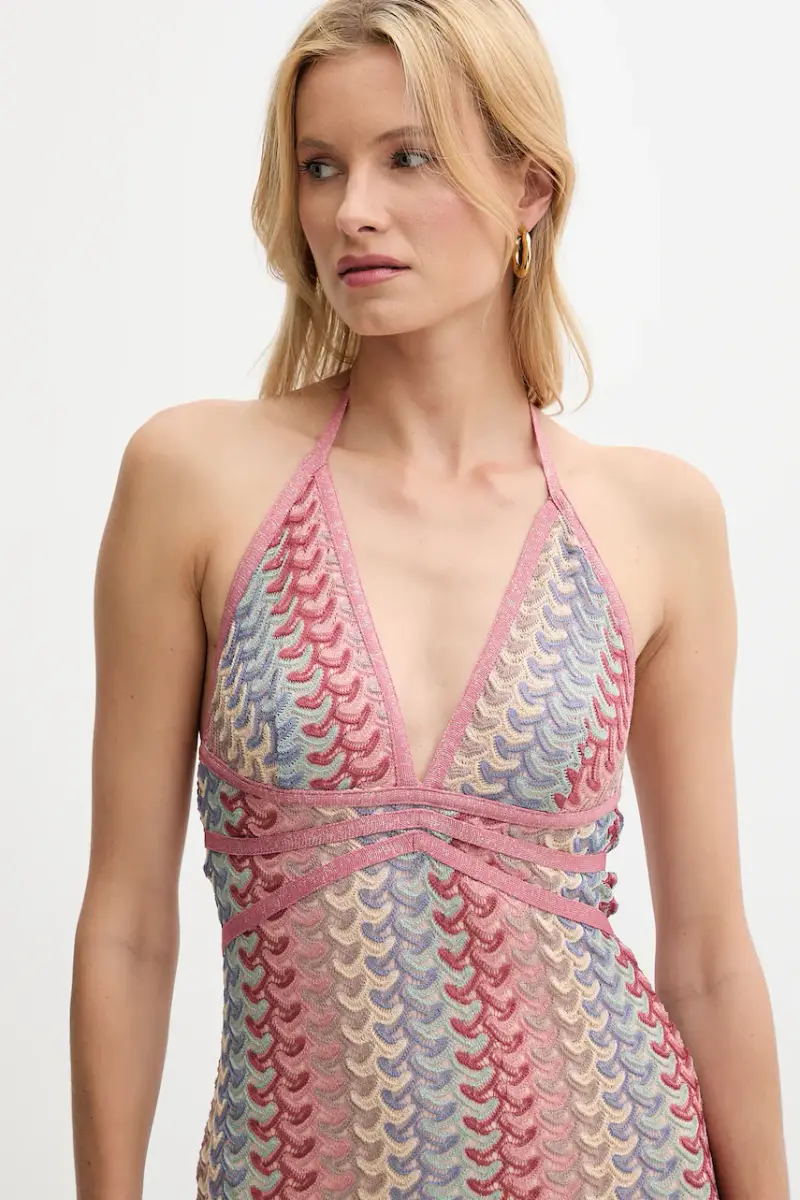 vestito FEARNE colore rosa W5YK1C KK620 miniatura 4