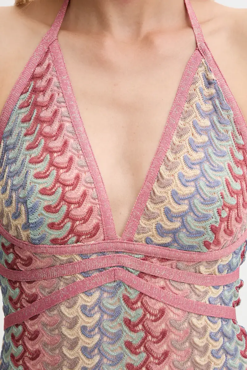 vestito FEARNE colore rosa W5YK1C KK620 miniatura 5