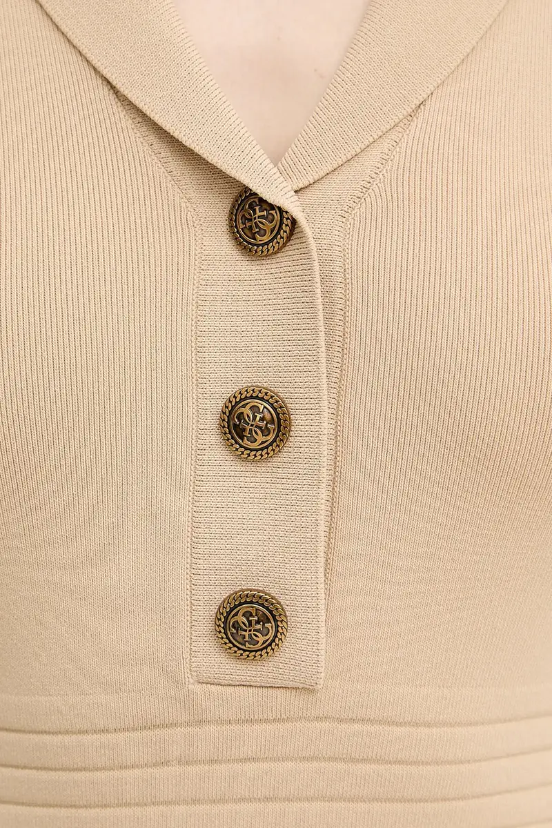 vestito FELICITY colore beige W5YK29 Z0130 miniatura 5