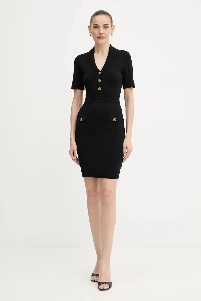 vestito FELICITY colore nero W5YK29 Z0130 miniatura 2