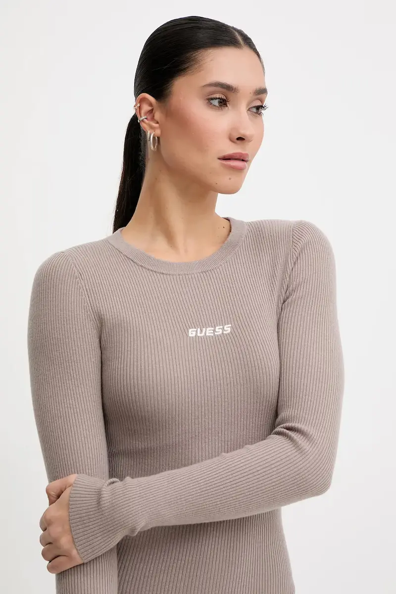 vestito FLAMINIA colore beige V5BK02 Z3JD2 miniatura 4