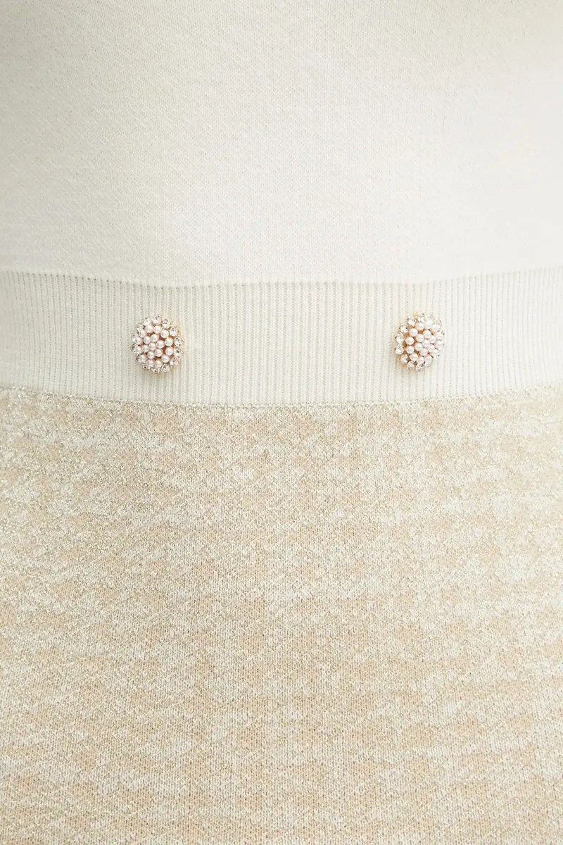 vestito GABRIELLA colore beige W5RK12 Z3KX0 miniatura 5