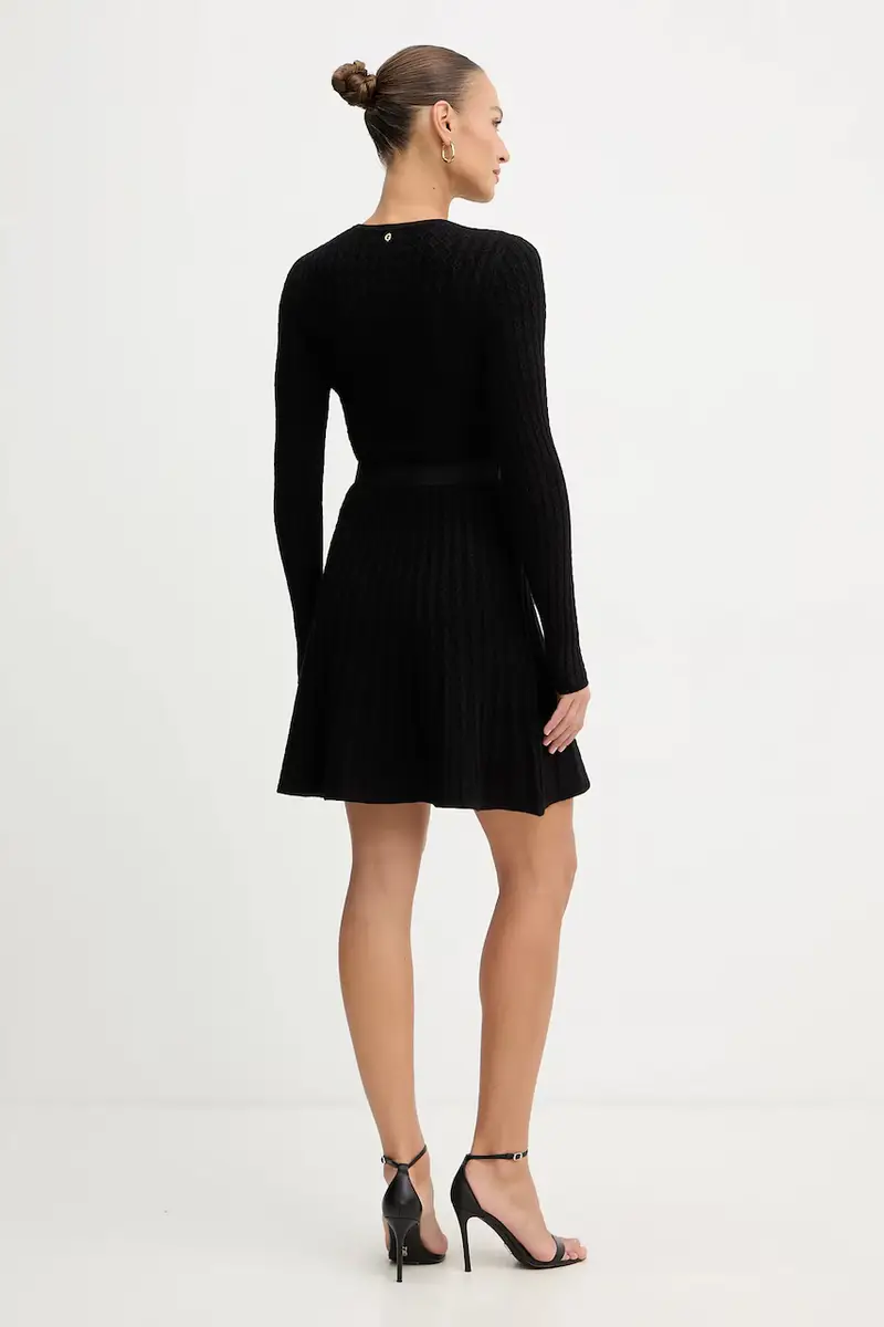 vestito HANA colore nero W5BK68 Z2YJ2 miniatura 3