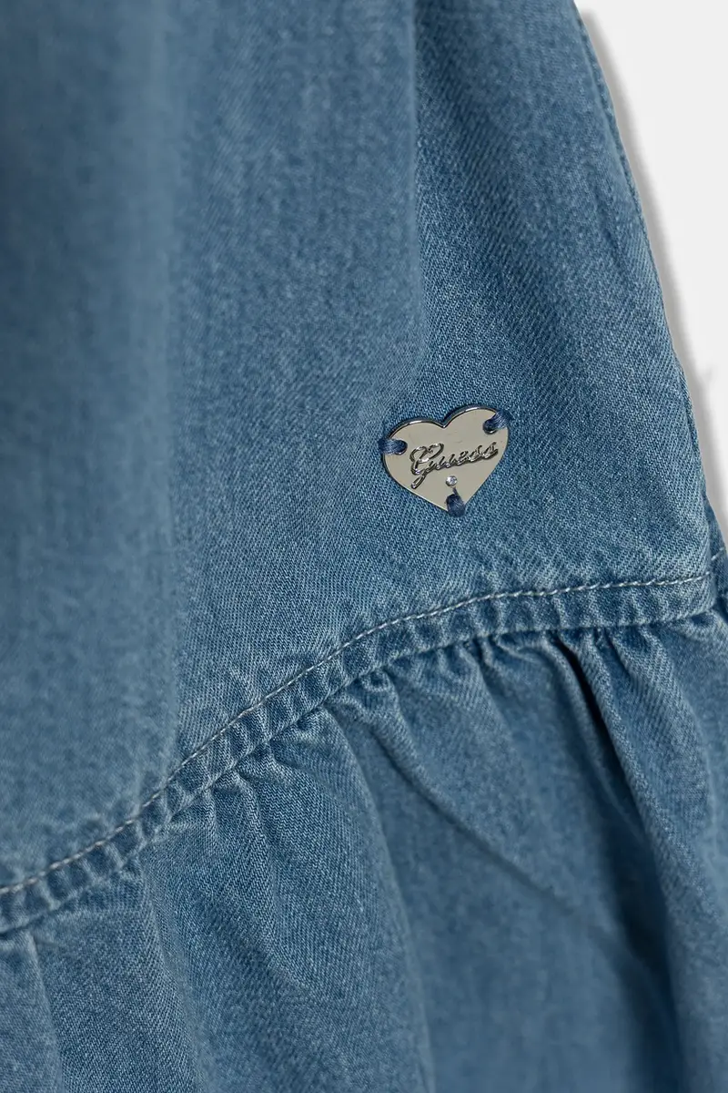 vestito jeans bambino/a colore blu J5BK09 D4EU0 miniatura 3