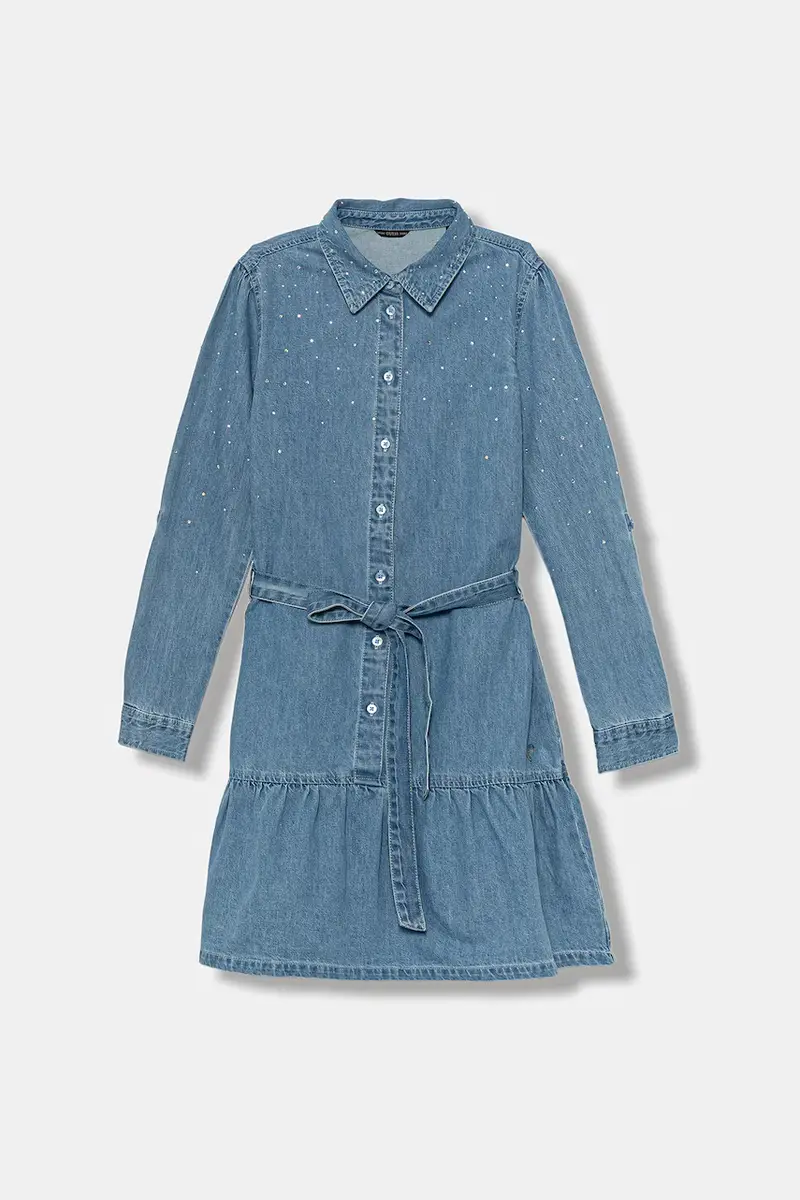 vestito jeans bambino/a colore blu J5BK09 D4EU0