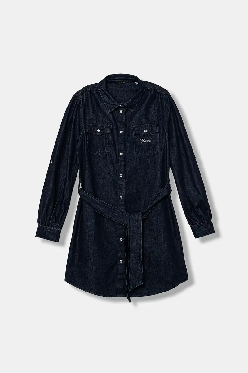 vestito jeans bambino/a colore blu navy J5BK22 D4EU0