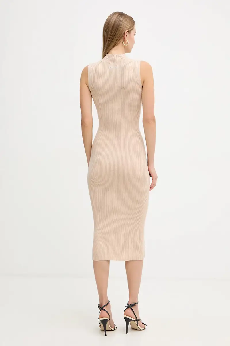 vestito JULIA colore beige W5BK23 Z3OW2 miniatura 3