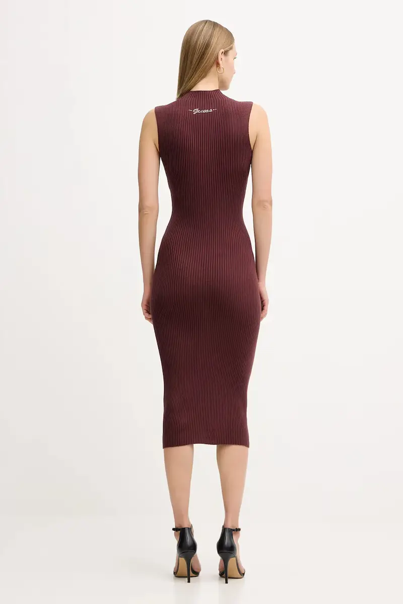 vestito JULIA colore marrone W5BK23 Z3OW2 miniatura 3