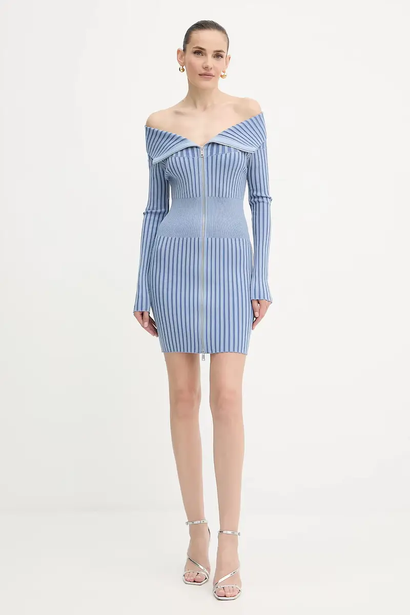 vestito KATHRYN colore blu W5YK28 Z30I2 miniatura 2